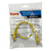 Патч-корд Buro UTP 4 пары cat.5E CCA molded 0.5м желтый RJ-45 (m)-RJ-45 (m) (UTP-5E-0,5M-Y)