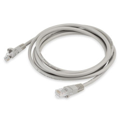 Патч-корд Buro UTP-5E-2M-G UTP 4 пары cat.5E CCA molded 2м серый RJ-45 (m)-RJ-45 (m)