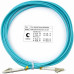 Патч-корд Cabeus FOP-50-LC-LC-3M 2x50/125 OM3 LC дуплекс-LC дуплекс 3м LSZH бирюзовый