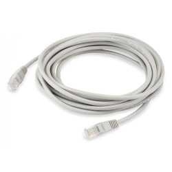 Патч-корд Buro UTP-5E-5M-G UTP 4 пары cat.5E CCA molded 5м серый RJ-45 (m)-RJ-45 (m)