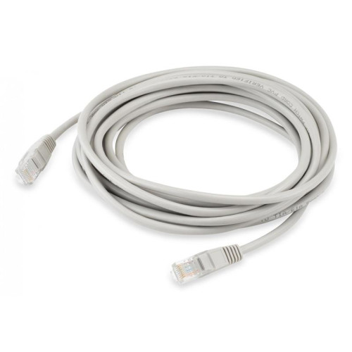 Патч-корд Buro UTP-5E-5M-G UTP 4 пары cat.5E CCA molded 5м серый RJ-45 (m)-RJ-45 (m)