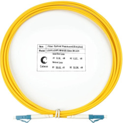 Патч-корд Cabeus FOP(S)-9-LC-LC-3M 1x9/125 OS2 LC-LC 3м LSZH желтый