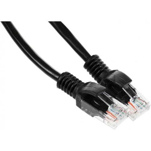 Патч-корд Premier PP12-3M/BK 1000Гбит/с UTP 4 пары cat.5E CCA molded 3м черный RJ-45 (m)-RJ-45 (m)