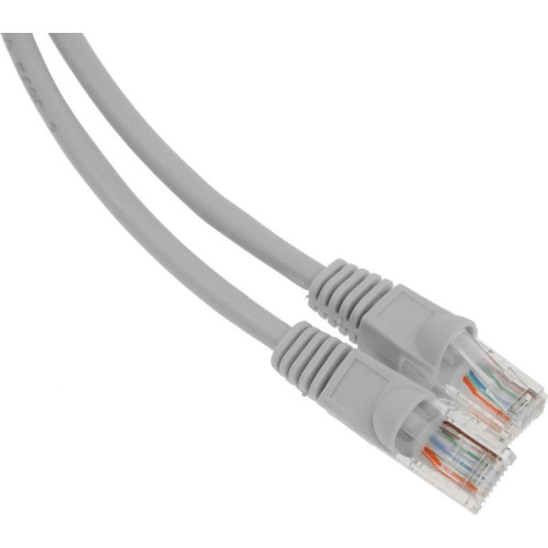 Патч-корд Buro UTP-5E-0,5M-G-LSZH UTP cat.5E 0.5м серый RJ-45 (m)-RJ-45 (m)