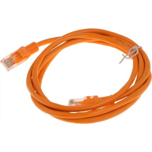 Патч-корд Premier PP12-1.5M/O 1000Гбит/с UTP 4 пары cat.5E CCA molded 1.5м оранжевый RJ-45 (m)-RJ-45 (m)