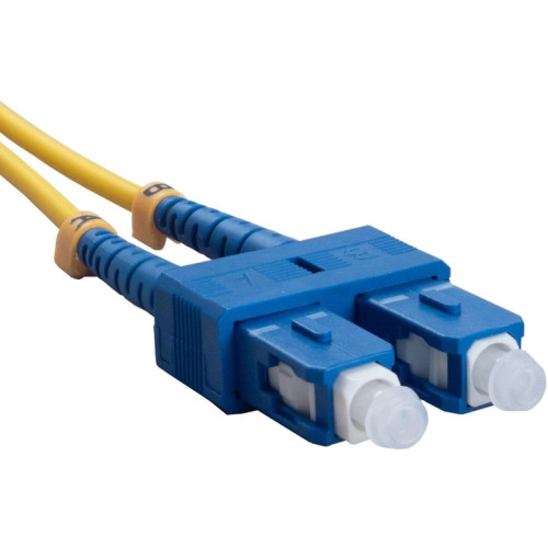 Патч-корд Cabeus FOP(D)-9-LC-SC-20M 2x9/125 OS2 LC дуплекс-SC дуплекс 20м LSZH желтый