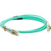 Патч-корд Lanmaster LAN-2LC-2LC/OM4-5.0 2x50/125 OM4 LC дуплекс-LC дуплекс 5м LSZH голубой