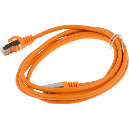 Патч-корд Premier PP22-2M/O 1000Гбит/с FTP 4 пары cat.5E CCA molded 2м оранжевый RJ-45 (m)-RJ-45 (m)