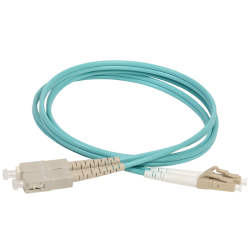 Оптический (патч-корд), MM, 50/125 (OM3), LC/UPC-SC/UPC,(Duplex),2м