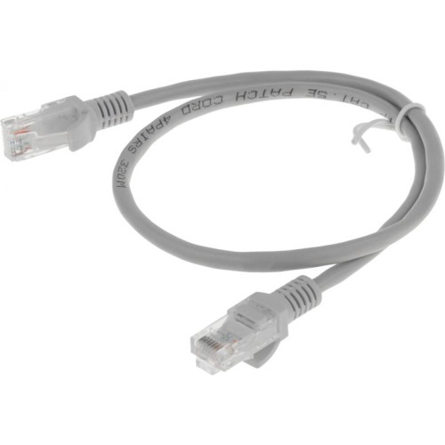 Патч-корд Premier PP12-0.5M 1000Гбит/с UTP 4 пары cat.5E CCA molded 0.5м серый RJ-45 (m)-RJ-45 (m) Патч-корд Premier PP12-0.5M 1000Гбит/с UTP 4 пары cat.5E CCA molded 0.5м серый RJ-45 (m)-RJ-45 (m)