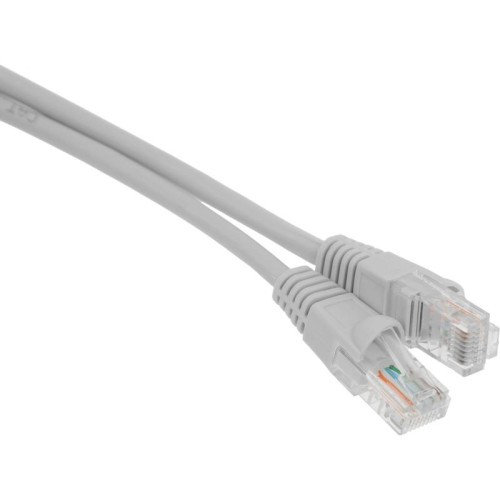 Патч-корд Buro UTP-5E-1M-G-LSZH UTP cat.5E 1м серый RJ-45 (m)-RJ-45 (m)