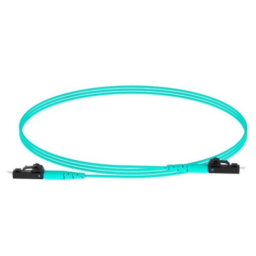 Патч-корд Panduit FZ2ELLNLNSNM015 2x50/125 OM4 LC дуплекс-LC дуплекс 15м LSZH аквамарин