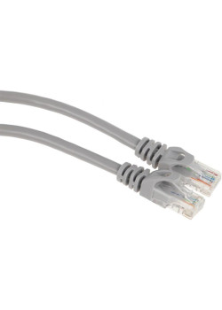 Патч-корд Premier NA102-UTP-C6-2M 10Гбит/с UTP 4 пары cat.6 CCA molded 2м серый RJ-45 (m)-RJ-45 (m)