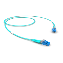 Оптический патчкорд LC/LC Duplex, 50/125 OM3, тип S, LSZH, 2 м