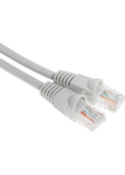 Патч-корд Buro UTP-5E-15M-G-LSZH UTP cat.5E 15м серый RJ-45 (m)-RJ-45 (m)