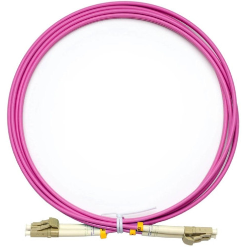 Патч-корд Cabeus OP-50-OM4-LC-LC-2M 2x50/125 OM4 LC дуплекс-LC дуплекс 2м LSZH розовый Патч-корд Cabeus OP-50-OM4-LC-LC-2M 2x50/125 OM4 LC дуплекс-LC дуплекс 2м LSZH розовый