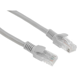 Патч-корд Premier PP6U-0.25M 10000Гбит/с UTP 4 пары cat.6 CCA molded 0.25м серый RJ-45 (m)-RJ-45 (m)