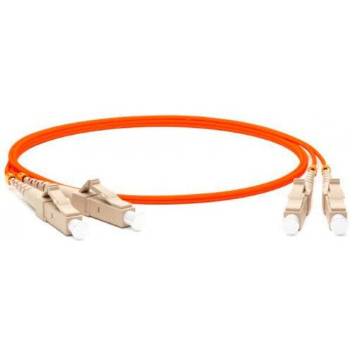 Патч-корд Lanmaster TWT-2LC-2LC/OM2-2.0 2x50/125 OM2 LC дуплекс-LC дуплекс 2м LSZH оранжевый