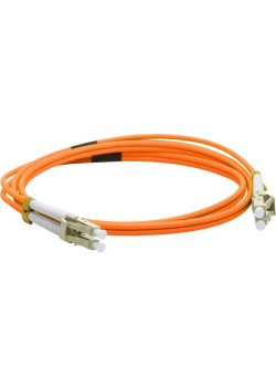 Патч-корд Lanmaster LAN-2LC-2LC/OM3-3.0 2x50/125 OM3 LC дуплекс-LC дуплекс 3м LSZH голубой
