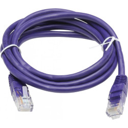 Патч-корд Premier PP12-1.5M/V 1000Гбит/с UTP 4 пары cat.5E CCA molded 1.5м фиолетовый RJ-45 (m)-RJ-45 (m)