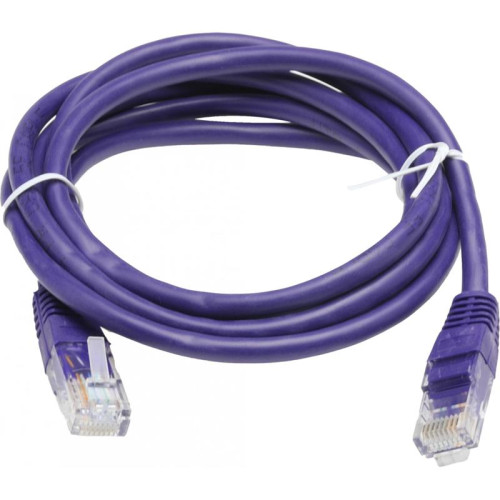 Патч-корд Premier PP12-1.5M/V 1000Гбит/с UTP 4 пары cat.5E CCA molded 1.5м фиолетовый RJ-45 (m)-RJ-45 (m)
