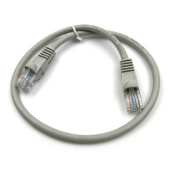 Патч-корд Buro UTP 4 пары cat.5E CCA molded 0.5м серый RJ-45 (m)-RJ-45 (m) (UTP-5E-0,5M-G)