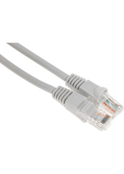 Патч-корд Buro UTP-5E-25M-G-LSZH UTP cat.5E 25м серый RJ-45 (m)-RJ-45 (m)
