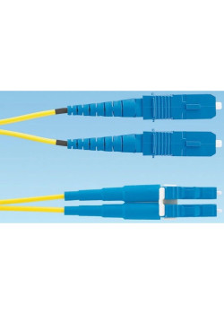 Патч-корд Panduit F92ELLNSNSNM007 2x9/125 OS1/OS2 LC дуплекс-SC дуплекс 7м LSZH желтый