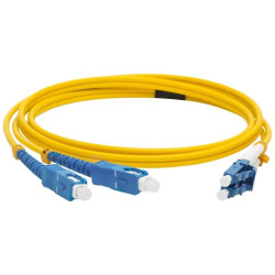 Патч-корд Lanmaster LAN-2LC-2SC/SU-2.0 2x9/125 OS1/OS2 LC дуплекс-SC дуплекс 2м