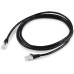 Патч-корд Buro BU-7-2M STP 4 пары cat.7 CCA molded 2м черный RJ-45 (m)-RJ-45 (m)