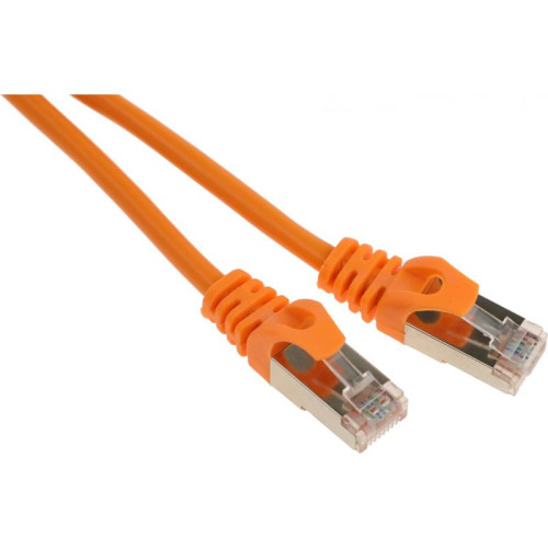 Патч-корд Premier PP22-2M/O 1000Гбит/с FTP 4 пары cat.5E CCA molded 2м оранжевый RJ-45 (m)-RJ-45 (m)