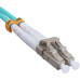 Патч-корд Cabeus FOP-50-LC-LC-3M 2x50/125 OM3 LC дуплекс-LC дуплекс 3м LSZH бирюзовый