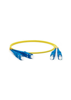 Патч-корд Lanmaster TWT-2SC-2SC/SU-3.0 2xOS1/2 SC дуплекс-SC дуплекс 3м ПВХ оранжевый