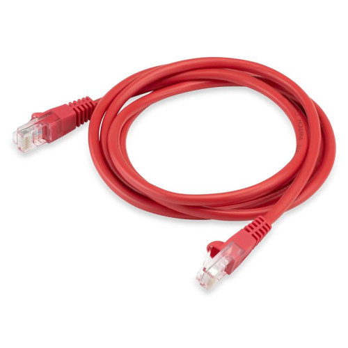 Патч-корд Buro UTP-5E-1,5M-R UTP 4 пары cat.5E CCA molded 1.5м красный RJ-45 (m)-RJ-45 (m)