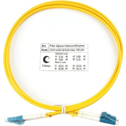 Патч-корд Cabeus FOP(D)-9-LC-LC-2M 2x9/125 OS2 LC дуплекс-LC дуплекс 2м LSZH желтый