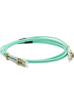 Патч-корд Lanmaster LAN-2LC-2LC/OM3-1.0 2x50/125 OM3 LC дуплекс-LC дуплекс 1м LSZH голубой