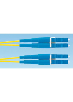 Патч-корд Panduit F92ELLNLNSNM005 2x9/125 OS1/OS2 LC дуплекс-LC дуплекс 5м LSZH желтый
