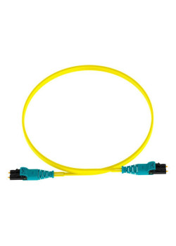Патч-корд Panduit F92ELQ1Q1SNM003 2x9/125 OS1/OS2 LC push-pull-LC push-pull 3м LSZH желтый