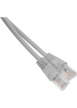 Патч-корд Buro UTP-5E-1.5M-G-LSZH UTP cat.5E 1.5м серый RJ-45 (m)-RJ-45 (m)