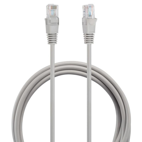 Патч-корд Buro UTP-5E-2M-G UTP 4 пары cat.5E CCA molded 2м серый RJ-45 (m)-RJ-45 (m)