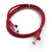 Патч-корд Buro UTP 4 пары cat.5E CCA molded 1м красный RJ-45 (m)-RJ-45 (m) (UTP-5E-1M-R)