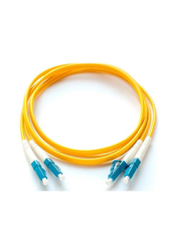 Патч-корд Lanmaster LAN-2LC-2LC/OM4-1.0 2x50/125 OM4 LC дуплекс-LC дуплекс 1м LSZH желтый