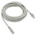 Патч-корд Buro UTP-6-5M-G UTP 4 пары cat.6 CCA molded 5м серый RJ-45 (m)-RJ-45 (m)