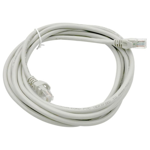 Патч-корд Buro UTP-6-3M-G UTP 4 пары cat.6 CCA molded 3м серый RJ-45 (m)-RJ-45 (m)