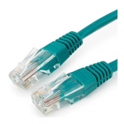 Патч-корд Premier PP12-0.25M/G 1000Гбит/с UTP 4 пары cat.5E CCA molded 0.25м зеленый RJ-45 (m)-RJ-45 (m)