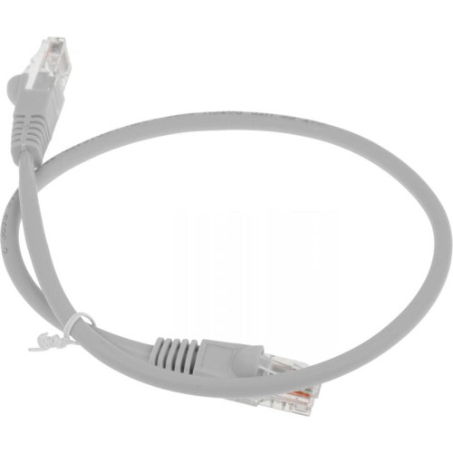 Патч-корд Buro UTP-5E-0,5M-G-LSZH UTP cat.5E 0.5м серый RJ-45 (m)-RJ-45 (m)