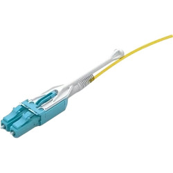 Патч-корд Lanmaster LAN-2LC-2LC/OM4-3.0 2x50/125 OM4 LC дуплекс-LC дуплекс 3м LSZH голубой