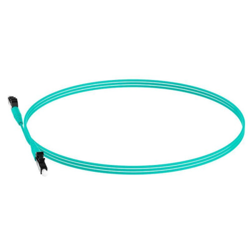 Патч-корд Panduit FZ2ELLNLNSNM015 2x50/125 OM4 LC дуплекс-LC дуплекс 15м LSZH аквамарин