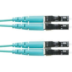 Патч-корд Panduit Opti-Core FX2ELLNSNSNM003 2x50/125 OM3 LC дуплекс-SC дуплекс 3м LSZH аквамарин