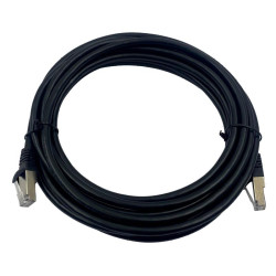 Патч-корд Buro BU-7-5M STP 4 пары cat.7 CCA molded 5м черный RJ-45 (m)-RJ-45 (m)